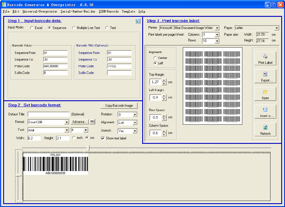Personalized Barcode Maker, Make My Own Barcode